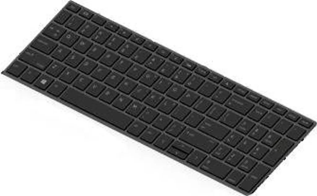 Clavier HP L01028-B31 pour PC Portable - Disposition UK AZERTY Noir