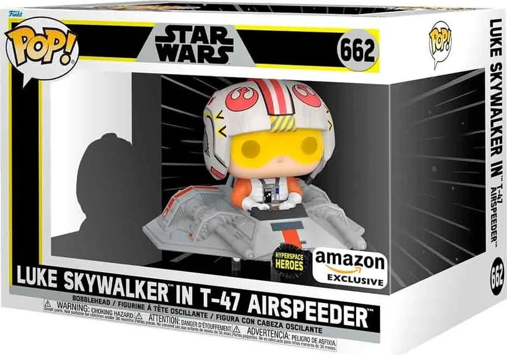 Figurine Luke Skywalker T-47 Airspeeder - Édition Exclusive Star Wars