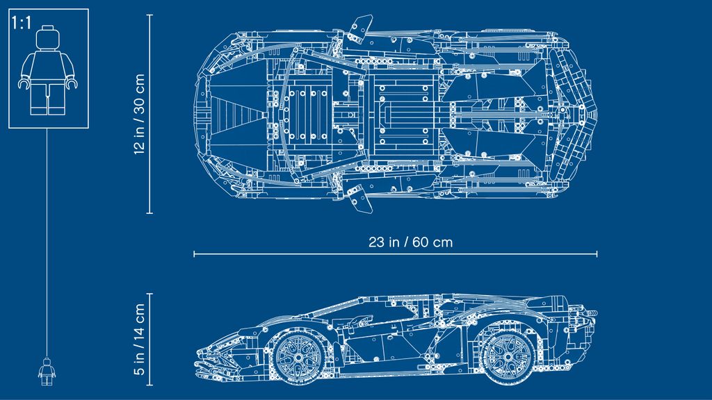LEGO Technic Lamborghini Sian 42115 Obrázok produktu 64