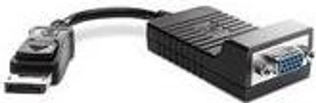 Convertisseur Vidéo DisplayPort vers VGA HP pour Moniteur Externe et PC