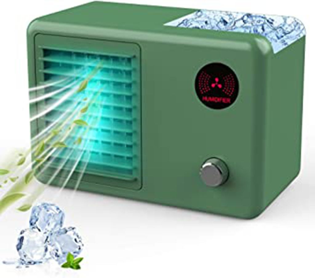 3 in 1 Air Cooler USB LED Klimagerät Desktop Klimaanlage Luftkühler Befeuchter 