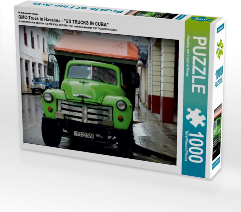 Calvendo GMC-Truck in Havanna - Ein Motiv aus dem Kalender Produktbild 