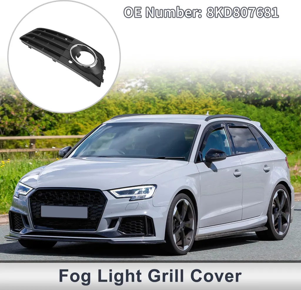 Grille de antibrouillard Audi A4 2009-2011 en ABS ultra résistant