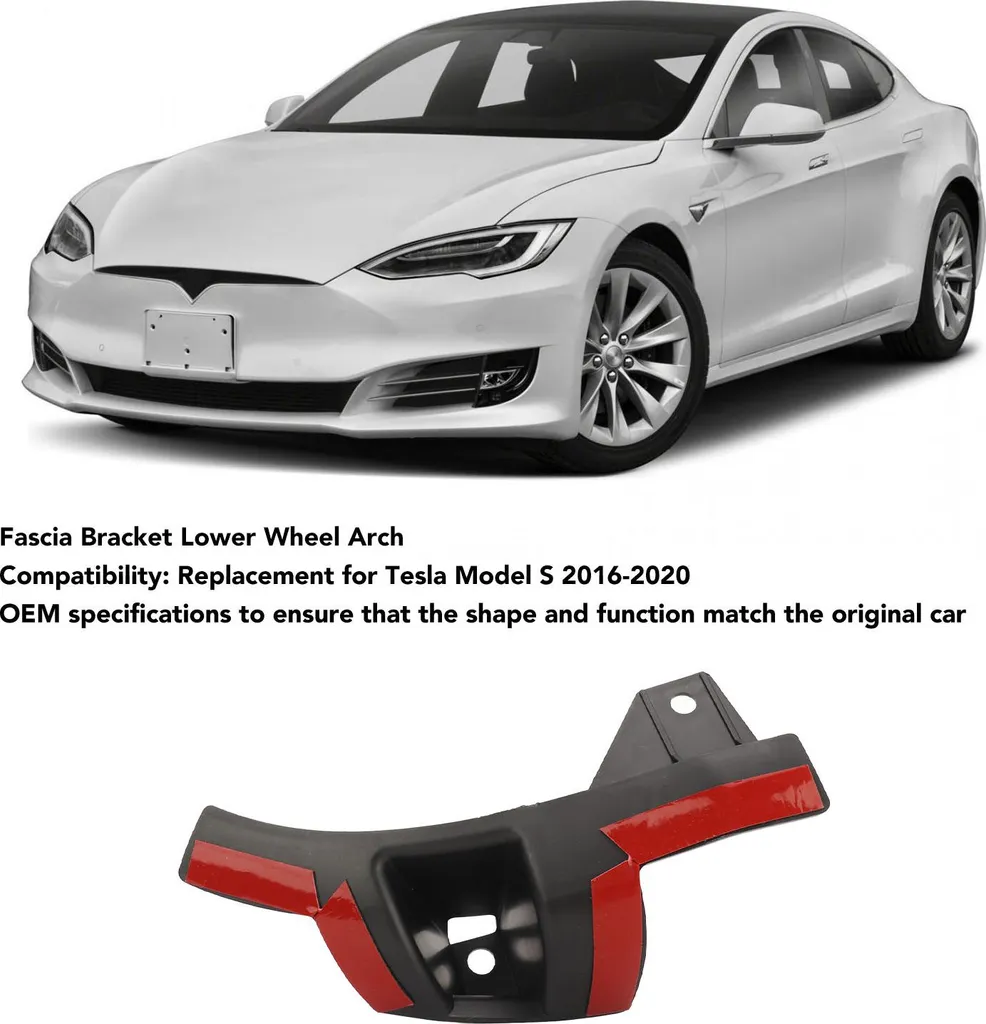 Support de cache passage de roue droit Tesla Model S 2016-2020 1074904-00-C