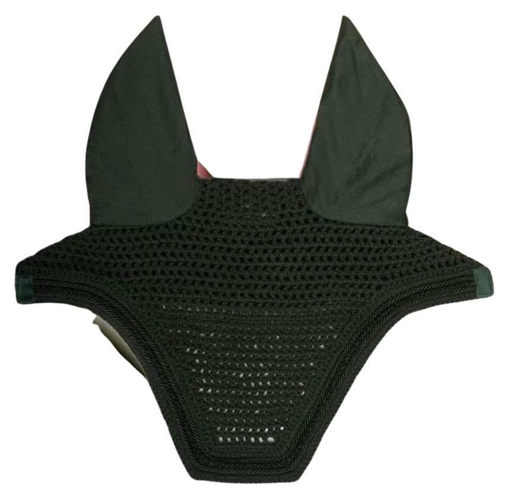 Kentucky Horsewear Fliegenhaube Wellington Velvet Mini Pearls Soundless