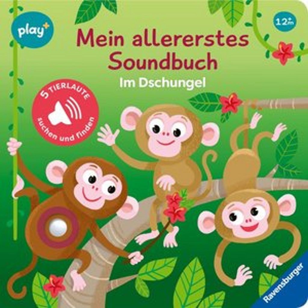Play+ Mein allererstes Soundbuch Im Dschungel - ab 12 Produktbild 