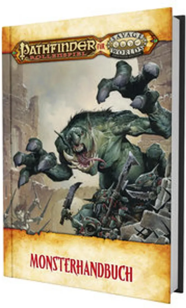 Livre Pathfinder Savage Worlds Monsterhandbuch Edition Rigide Illustré