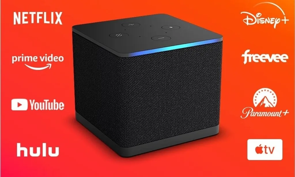 Amazon Fire TV Cube 4K (3e Gen) - Lecteur Multimédia Streaming Wi-Fi 6E - 12
