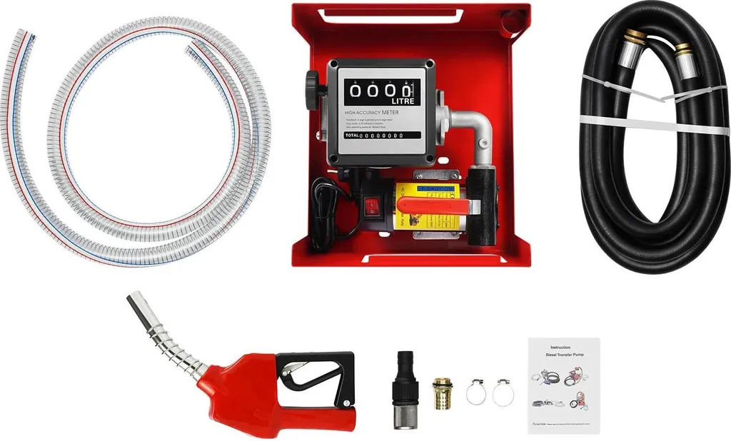 Pompe de transfert diesel anti-fuite pour vider cuves et réservoirs