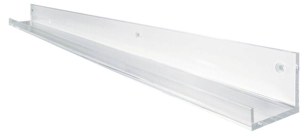 SIGEL GA110 Galerieboard gallery, 100cm, glasklar, 100x5x8 cm