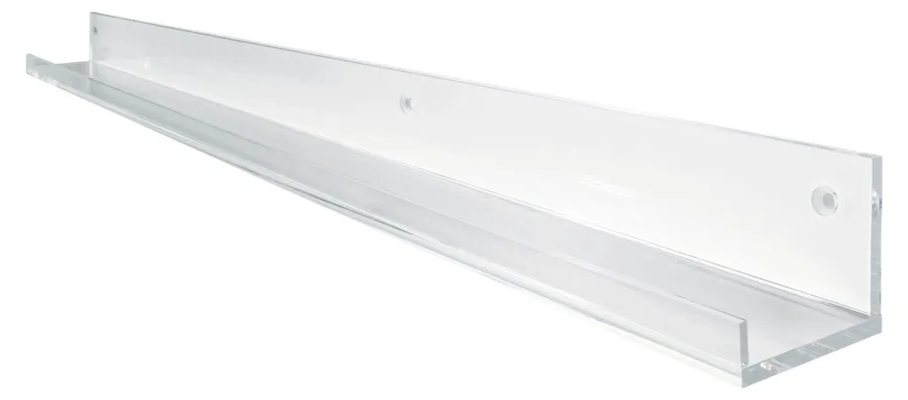SIGEL GA110 Galerieboard Tablette d'Affichage Transparente 100 cm
