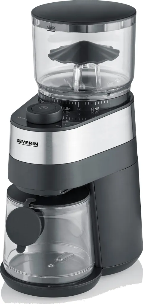 Préparer 2 à 10 Tasses de Café Frais avec le Moulin Severin 140W Inox