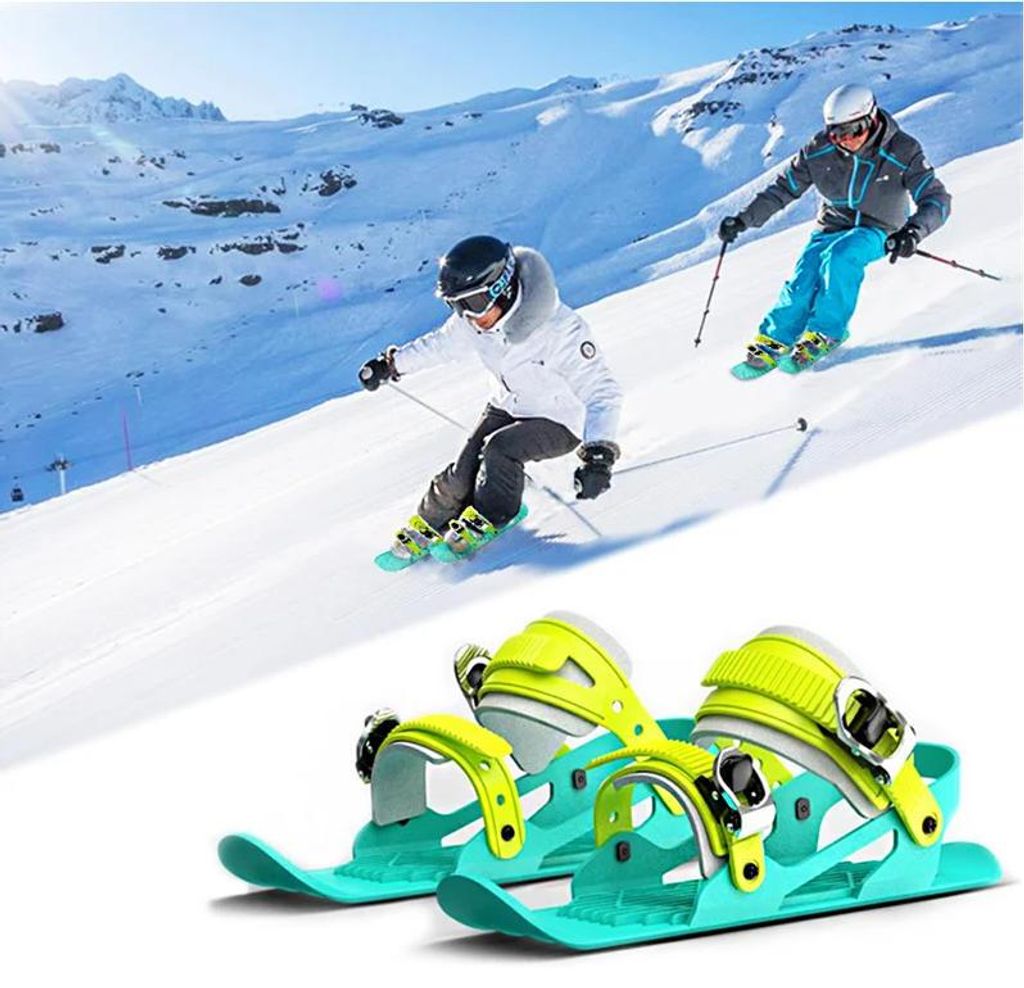 Einheitsgröße Mini-Kurzskates Skier Stiefel Skiboards Produktbild 