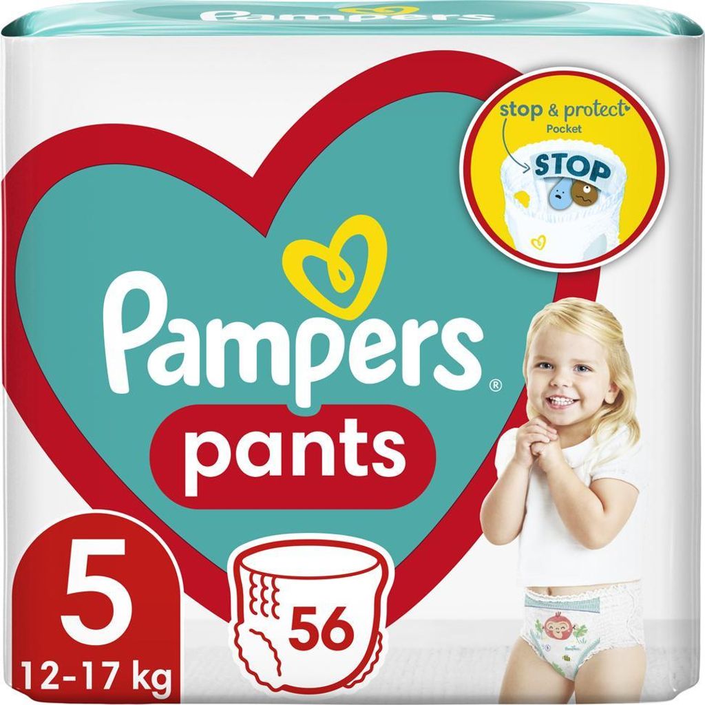 Pampers Pants Pieluchomajtki Rozmiar 5 (12-17 kg)