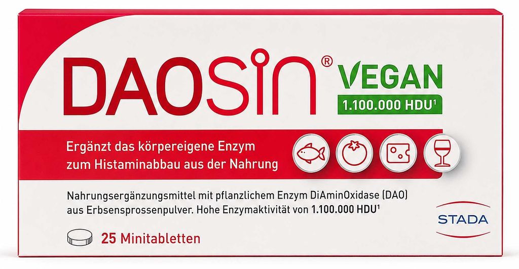 Daosin veganské tablety 25 ks Obrázek produktu 