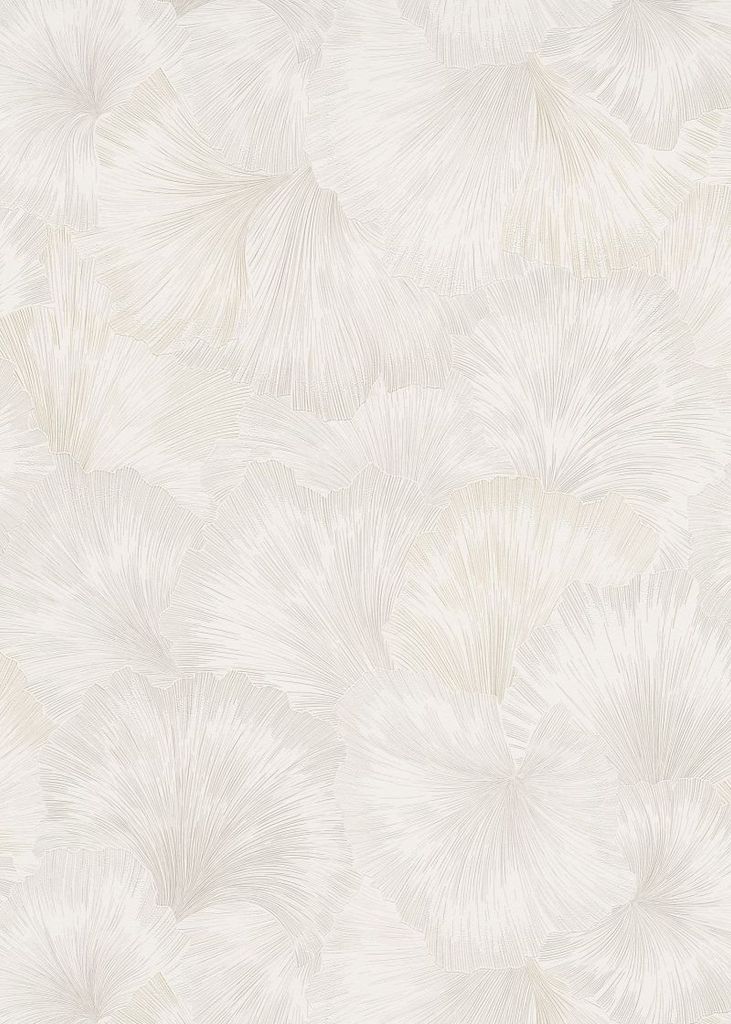 Erismann Tapete Blätter Beige - 661579 - 53 cm x 10.05 m