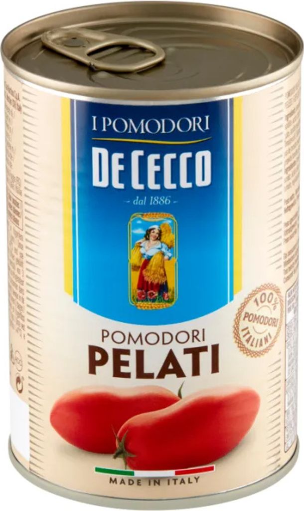 Pelati-Tomaten 400g - De Cecco Produktbild 