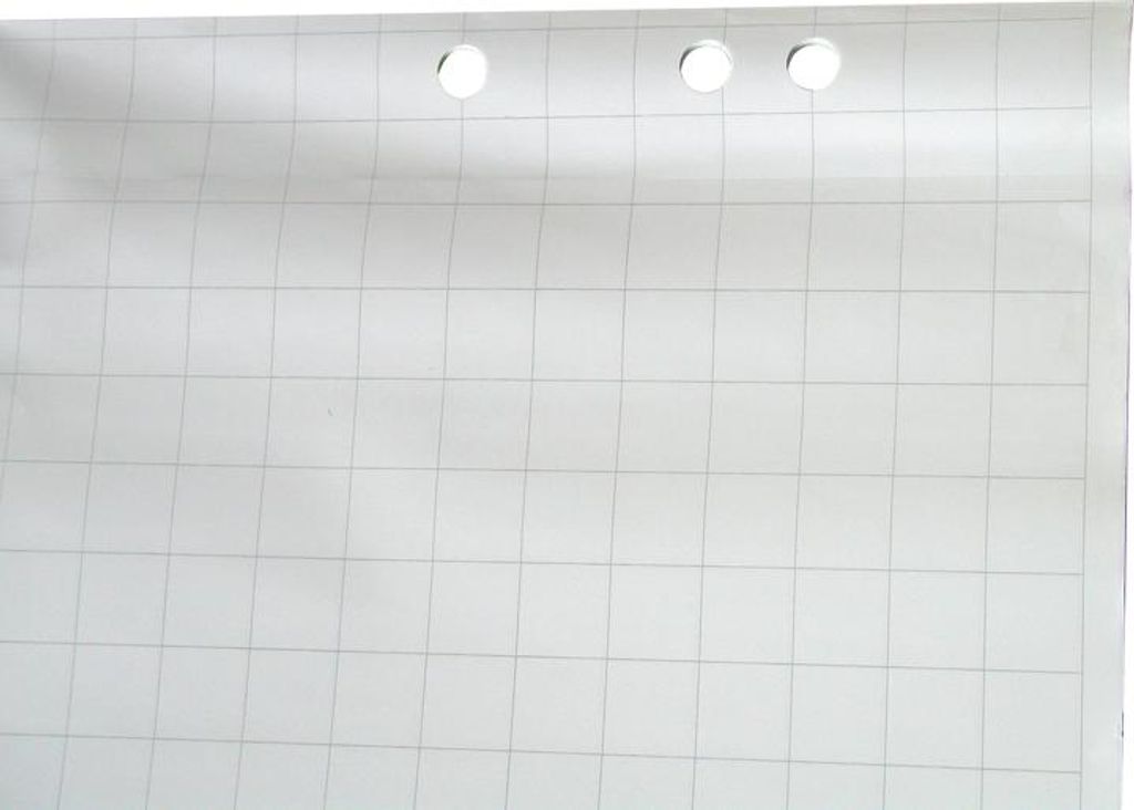 Blok AVELI pre flipchart, 25 listov, štvorčekový Obrázok produktu 