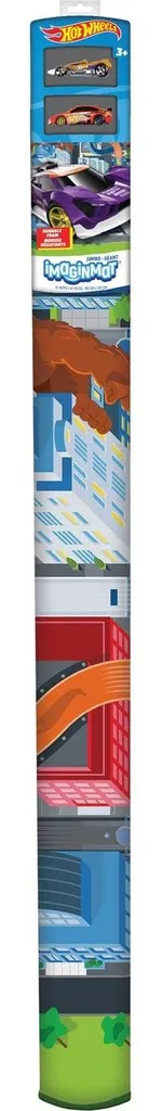 Tapis Hot Wheels pour chambre d'enfant idéal pour jouer aux petites voitures