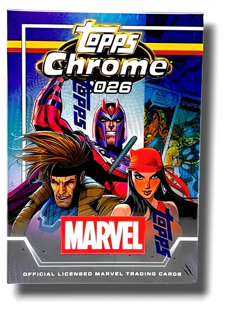 2026 Topps Chrome Marvel (Value Box) Produktbild 