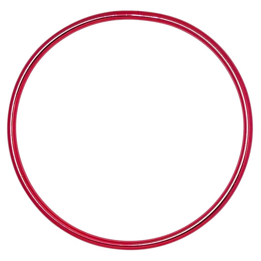 Hula Hoop metallico Reifen, Ø90cm Rot Immagine del prodotto 