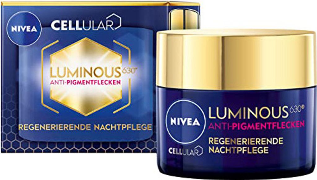 NIVEA Cellular Luminous 630 Anti-Pigmentflecken Nachtcreme Produktbild 