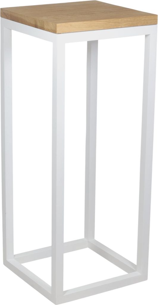 BLUMENSTÄNDER groß BLUMENSTÄNDER 62 cm Eiche Holz WEISS