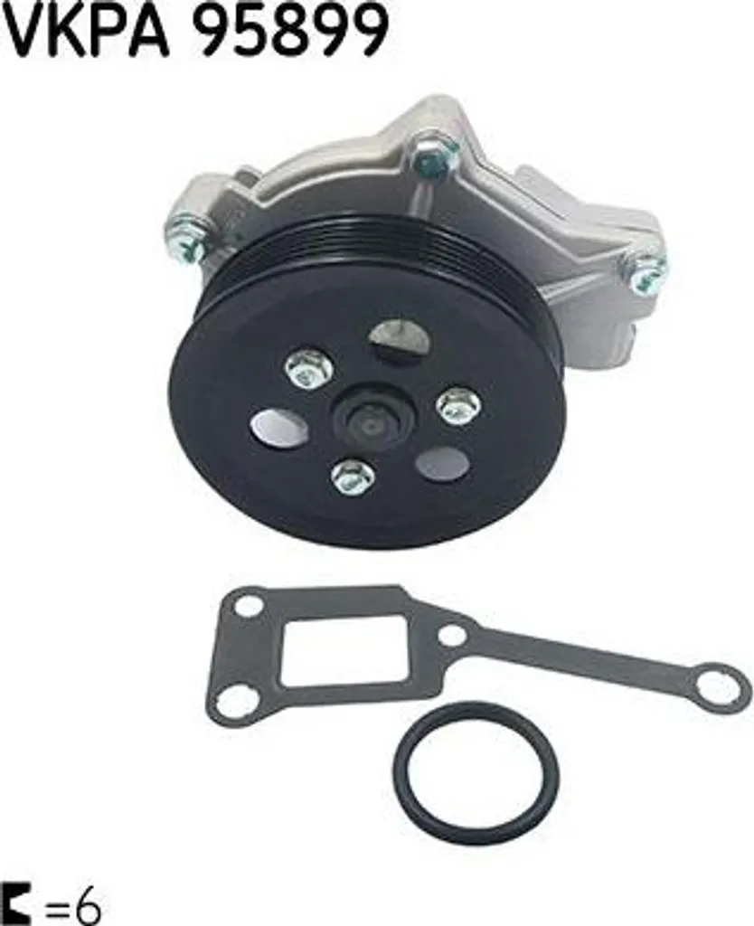 Solution surchauffe : Pompe à eau SKF VKPA 95899 pour Sorento iX35