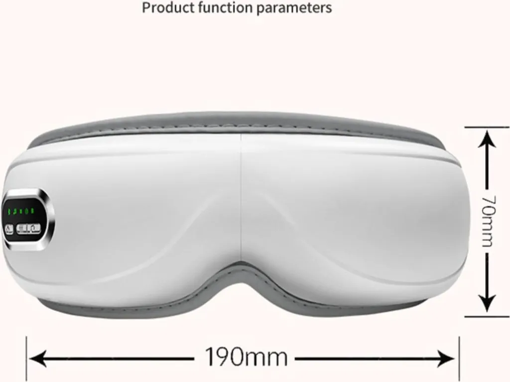 Masseur Oculaire Bluetooth avec Musique et Compression d'Air Douce