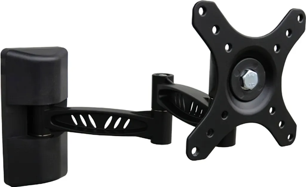 Support TV articulé 30kg max ultra résistant pour écrans de 12 à 30 pouces