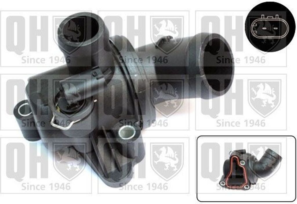 QUINTON HAZELL Thermostat Kühlmittel 87°C passend für MERCEDES-BENZ A-Klasse (W169) B-Klasse (W245)