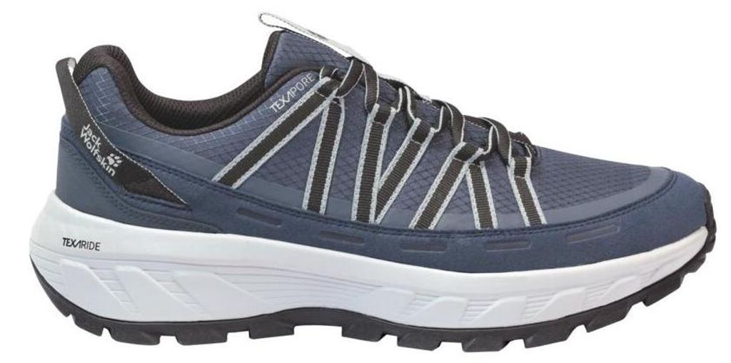 Jack Wolfskin Herren Wild Hike Texapore Low Wanderschuh midnight sky 45.5