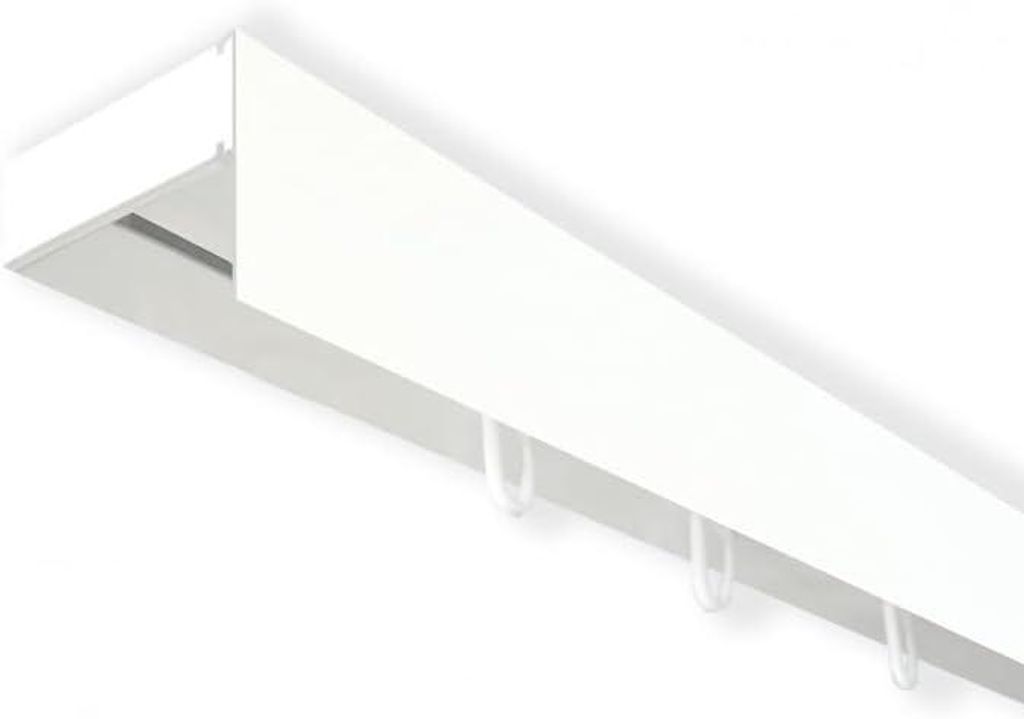 SN Deco - Vorhangschiene SH Set, 1-läufig, weiß 240 cm, Produktbild 