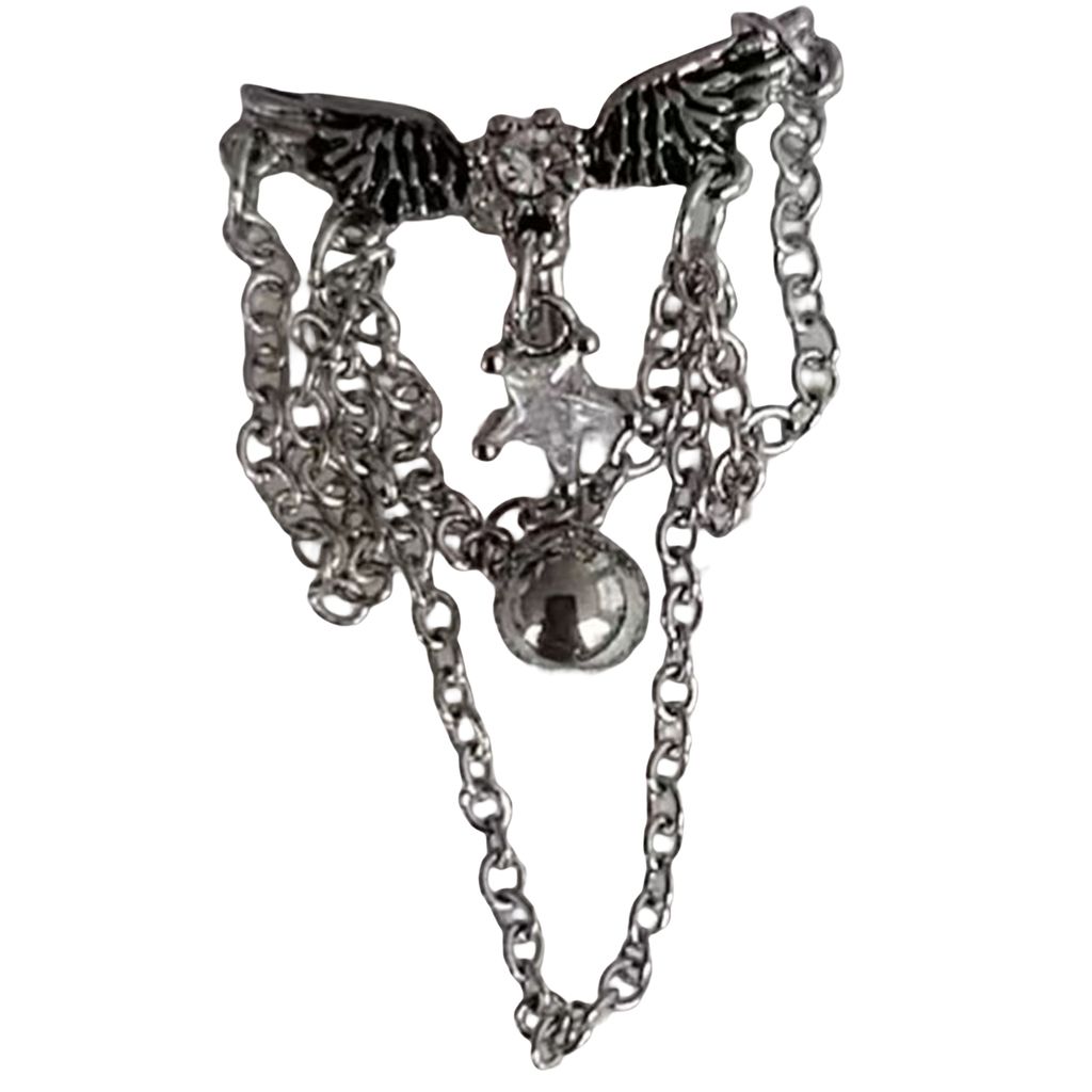 Nabelring, glänzend, modisch, y, rostfrei, charmant, herzförmig, Anti-Allergie-Bauchnabelpiercing für den täglichen Gebrauch-E