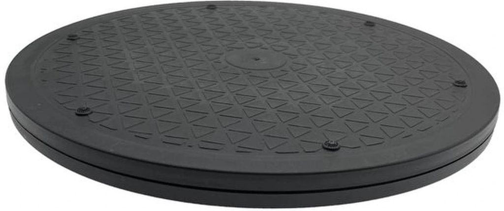 Unyqoos Drehteller 25 cm - 360 Grad drehbar, rutschfest, für Küche und Wohnraum, vielseitig einsetzbar