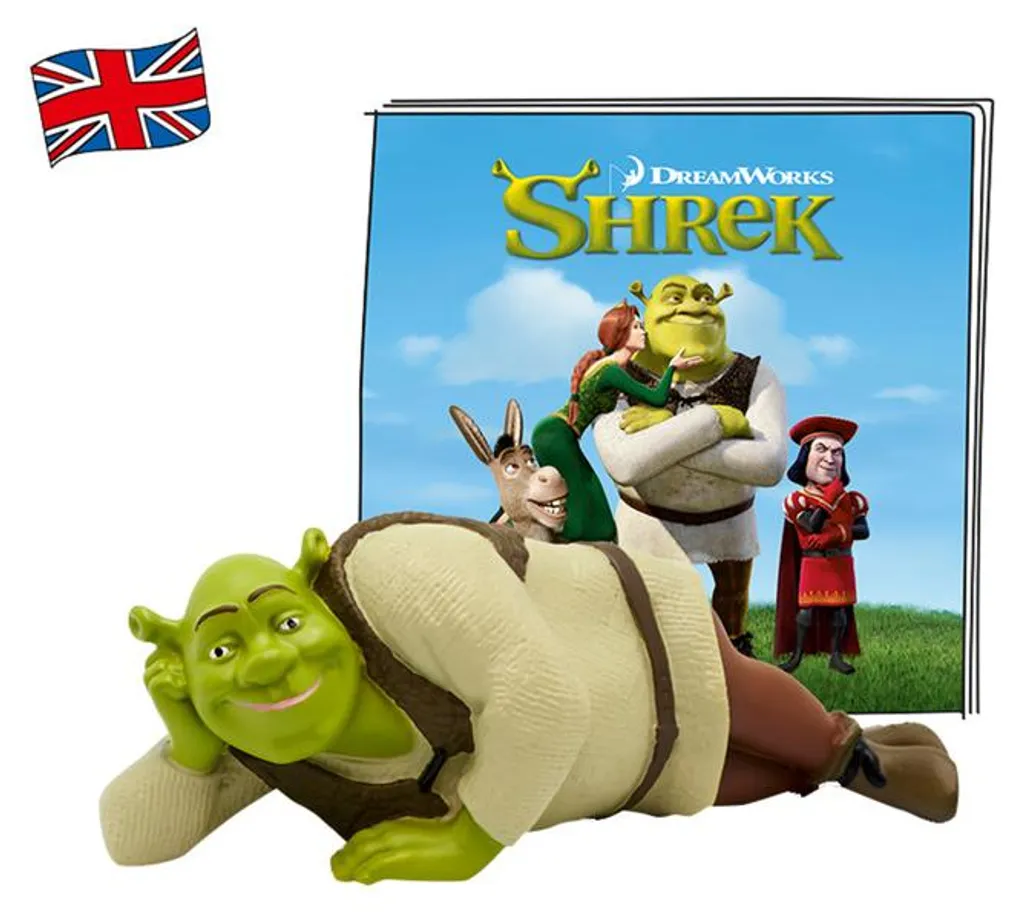 Tonie Shrek Figurine Magnétique - Audio Original Shrek 1 Version Anglaise