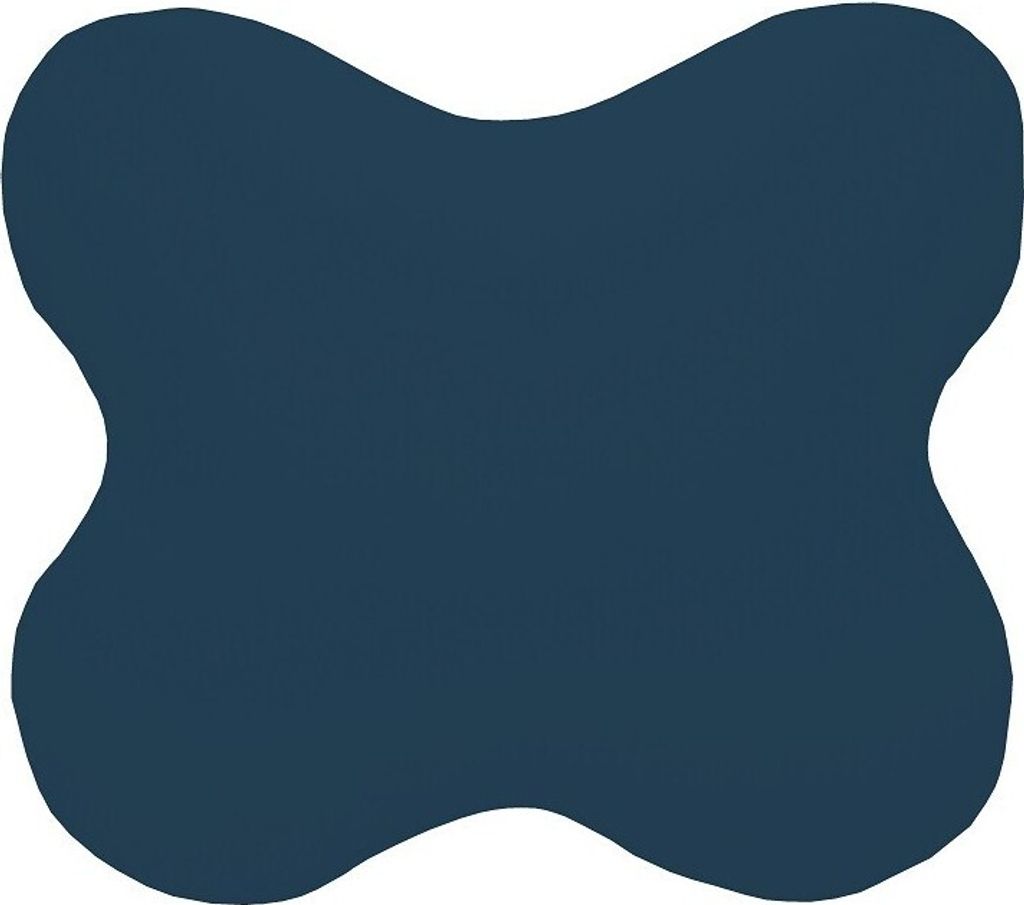 Bezug ACAMAR Schmetterlingskissen : Farbe - Marine