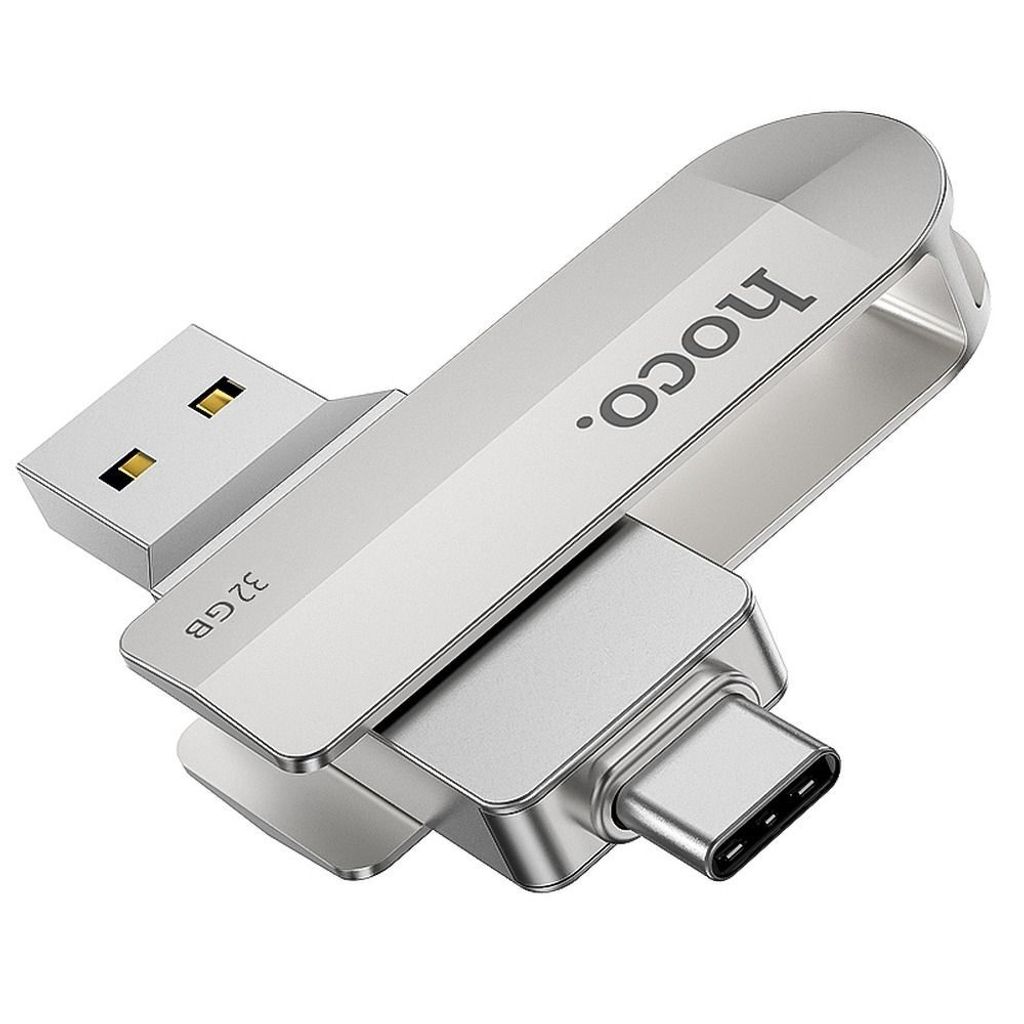 USB-STICK HOCO Wide UD10 USB + USB C 32GB USB3.0