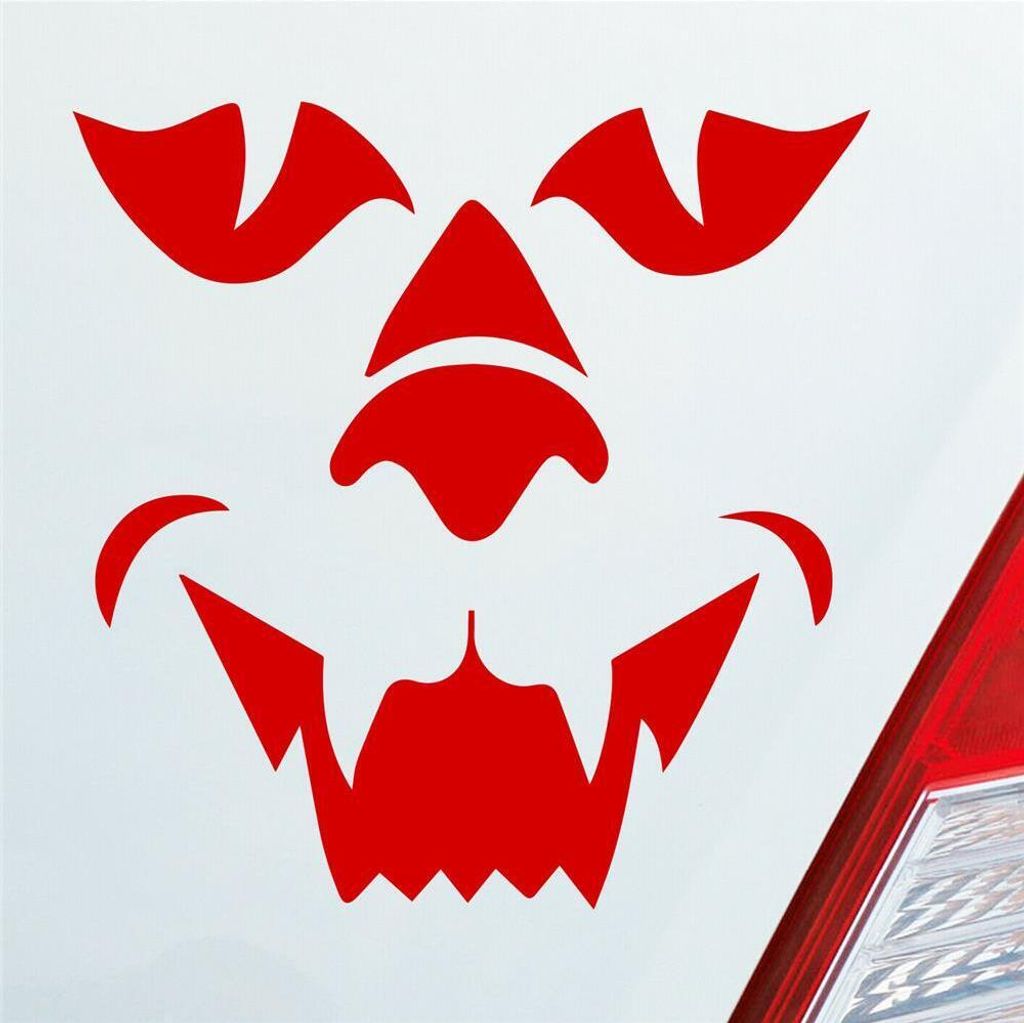 Auto Aufkleber Löwe Monster Dämon Lion CAR KFZ PKW Roller Produktbild 