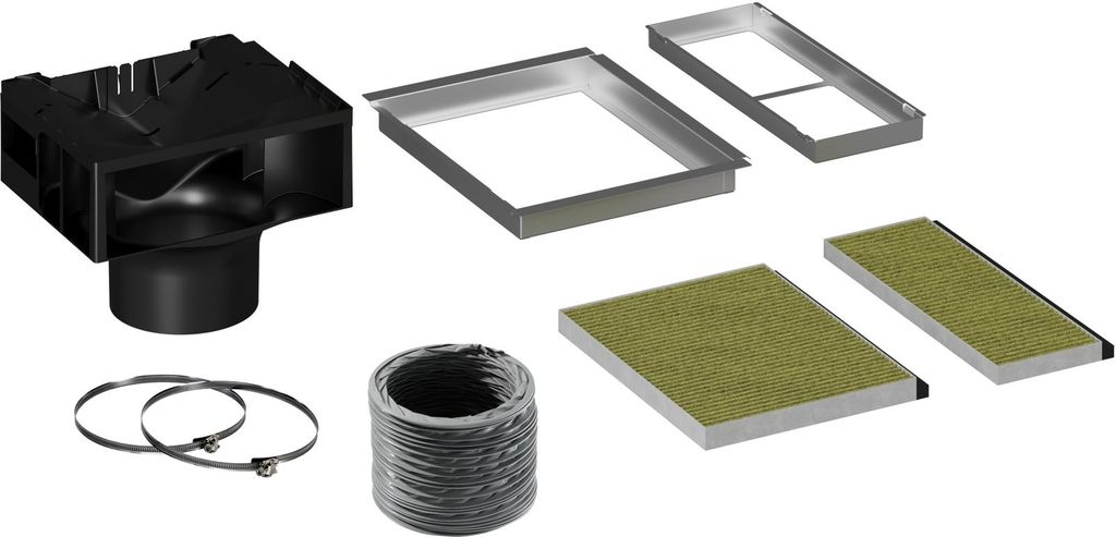 Bosch DWZ1KK1I6, Recycling-Set für Dunstabzugshaube, Produktbild 
