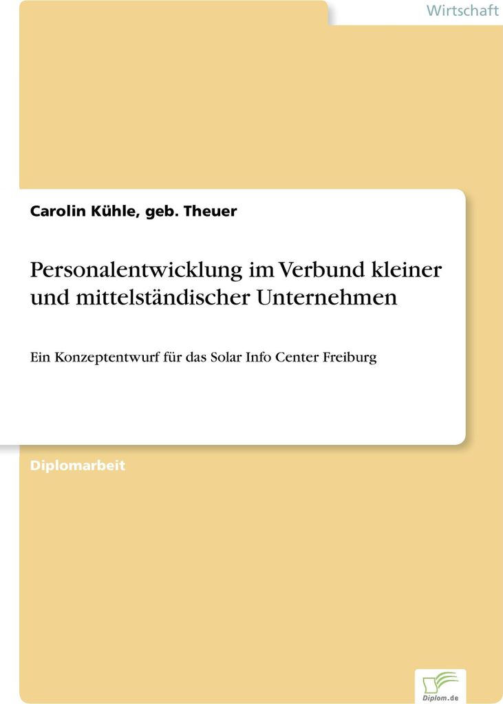 Personalentwicklung im Verbund kleiner und mittelständischer Unternehmen