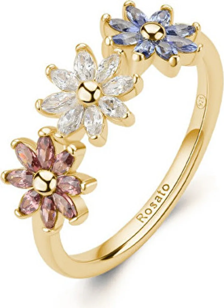 Scheda Tecnica Anello Rosato Gaia RZGA82 Zirconi e Argento 925