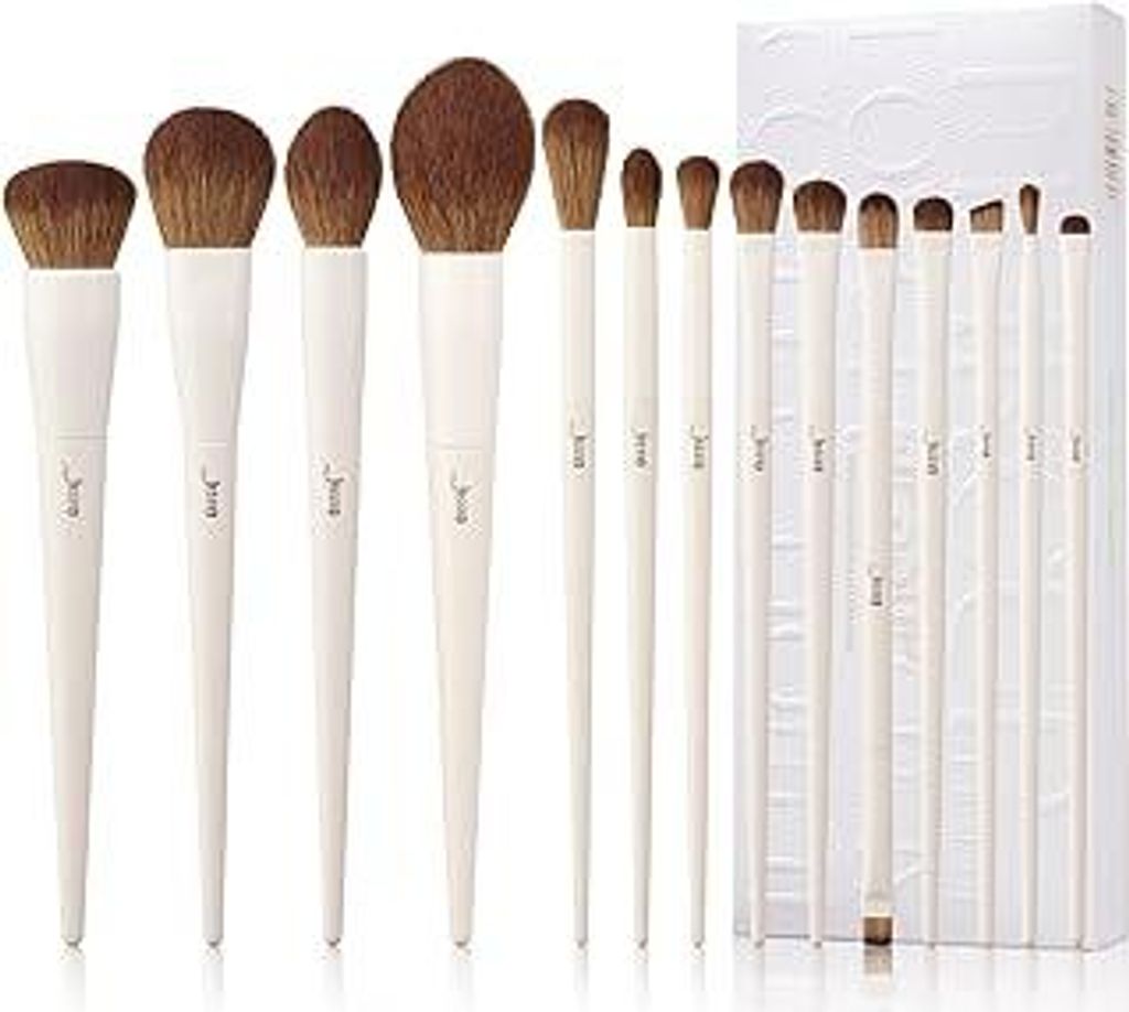 Jessup Pinselset Makeup Pinsel Make Up Pinsel Set 14 Stück Schminkpinsel Kosmetikpinsel Gesichtspinsel Augenpinsel Lidschattenpinsel Puderpinsel F...