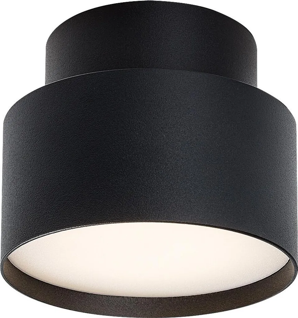 Spot LED encastré 16W métal noir Ovidia : fini les zones d'ombre