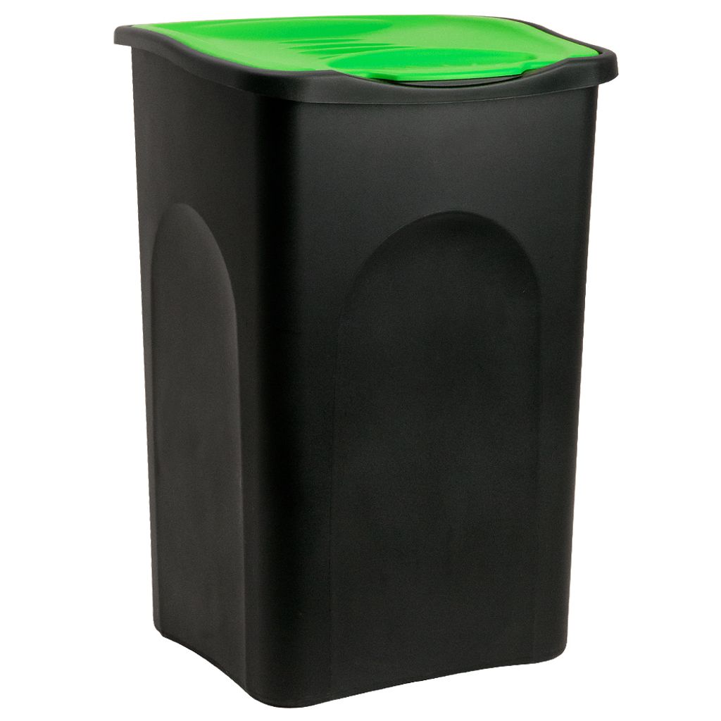 Mülleimer Papierkorb 50L Push Abfalleimer Abfallsammler Abfallbehälter Küche 