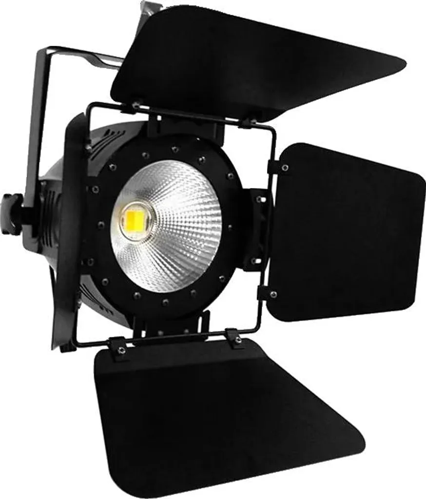 Projecteur Fresnel COB 200W pour éclairage de scène DMX blanc variable