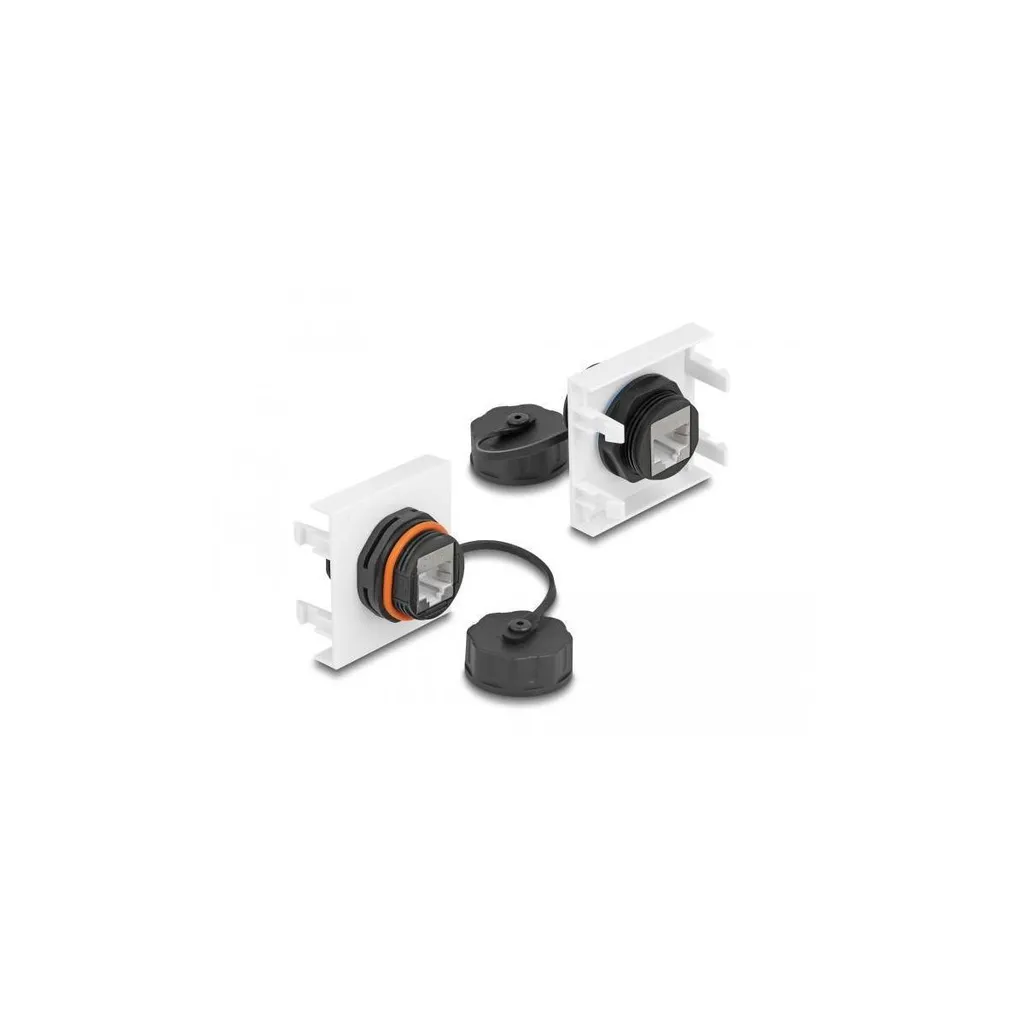 Module RJ45 Cat.6A Easy 45 pour boîtier mural étroit - 3