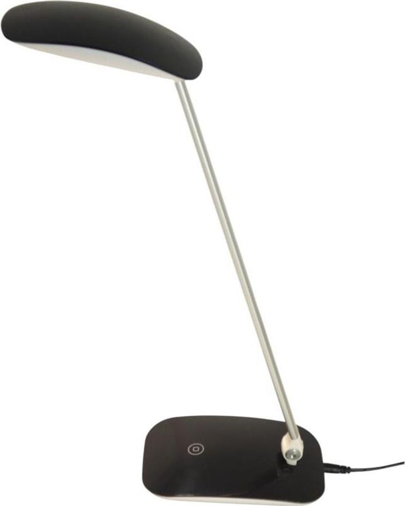 LED Tischleuchte Kian schwarz Touchschalter und USB Anschluss