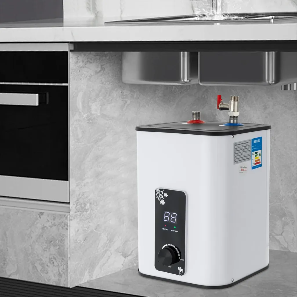 Bouilloire Électrique Dorée, Design Compact 1.2L, Chauffage Rapide Inox