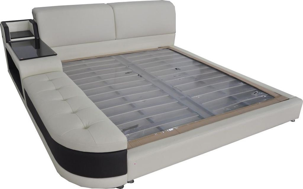 Design Luxus Bett Polster Ehe Hotel Moderne Betten Leder 140/160/180/200 LB8820